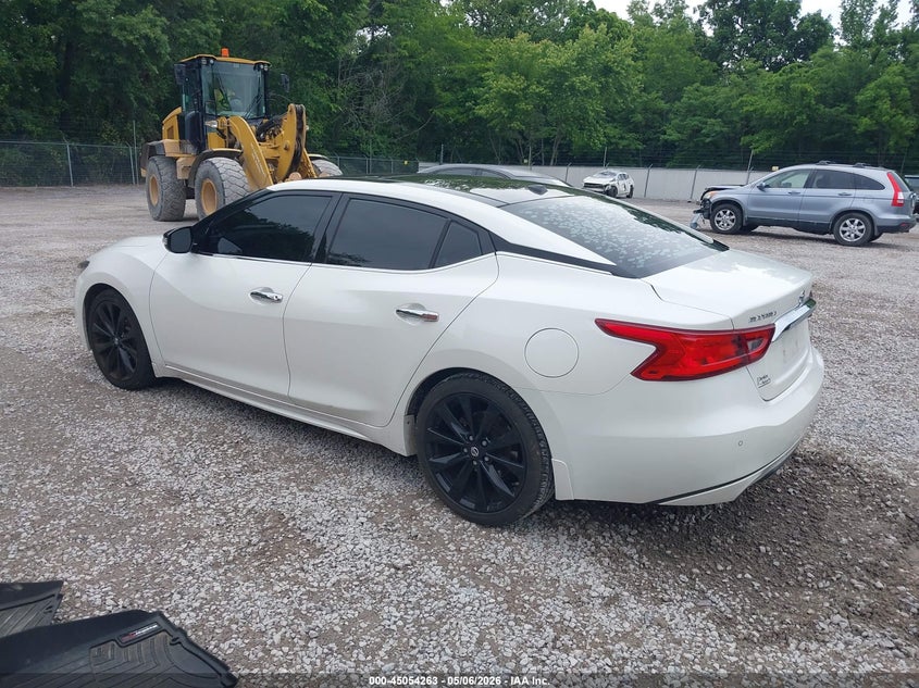 2017 Nissan Maxima VIN 1N4AA6APXHC442218 IAAI salvage auction — UNKNOWN, Salvage (Kentucky), sold $275 on 2026-07-31 (photo 3)