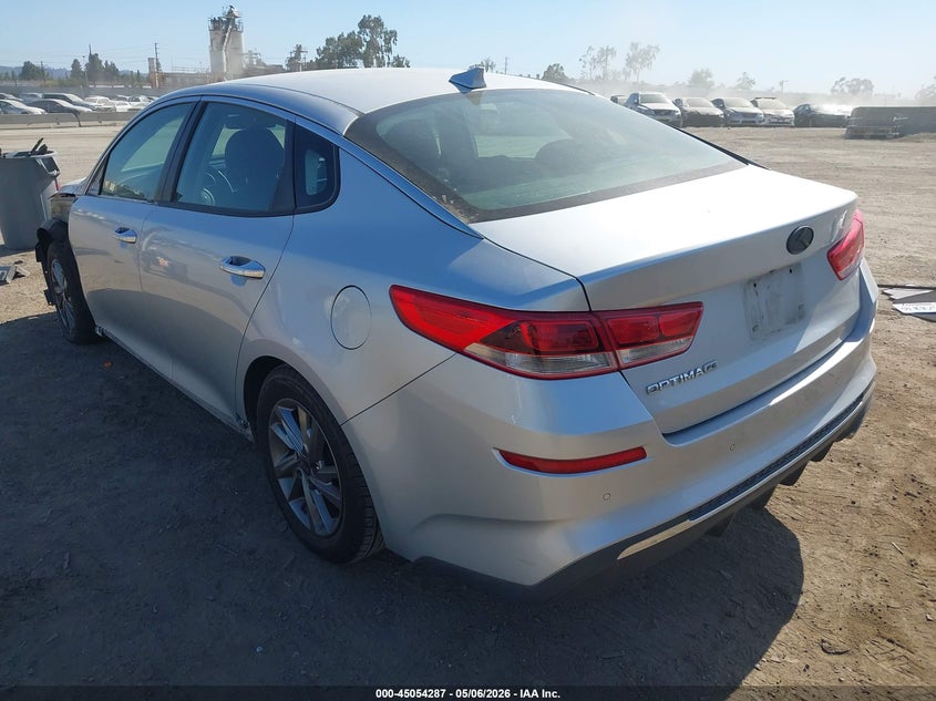2019 Kia Optima VIN 5XXGT4L37KG288023 IAAI salvage auction — FRONT END, Salvage (California), sold $3,000 on 2026-07-22 (photo 3)