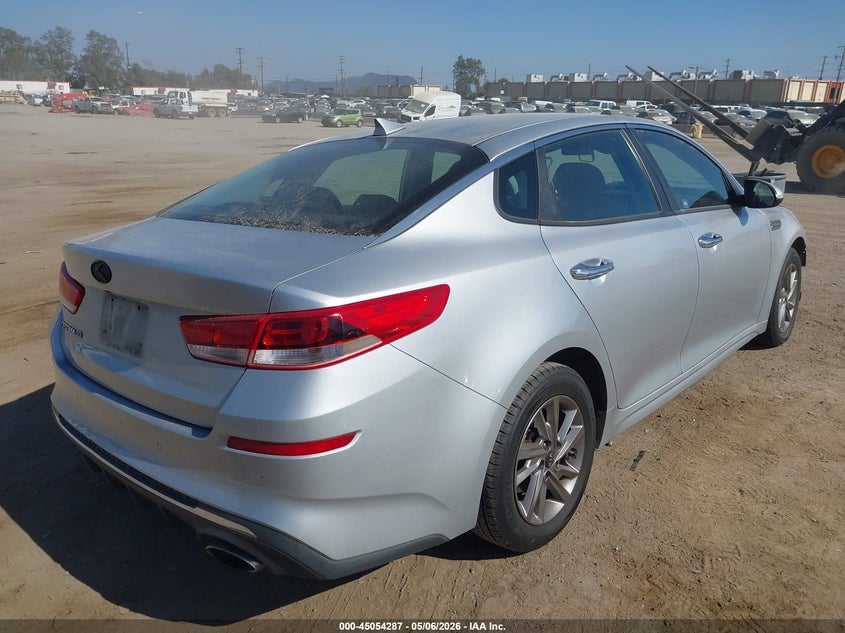 2019 Kia Optima VIN 5XXGT4L37KG288023 IAAI salvage auction — FRONT END, Salvage (California), sold $3,000 on 2026-07-22 (photo 4)