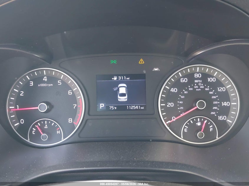 2019 Kia Optima VIN 5XXGT4L37KG288023 IAAI salvage auction — FRONT END, Salvage (California), sold $3,000 on 2026-07-22 (photo 7)