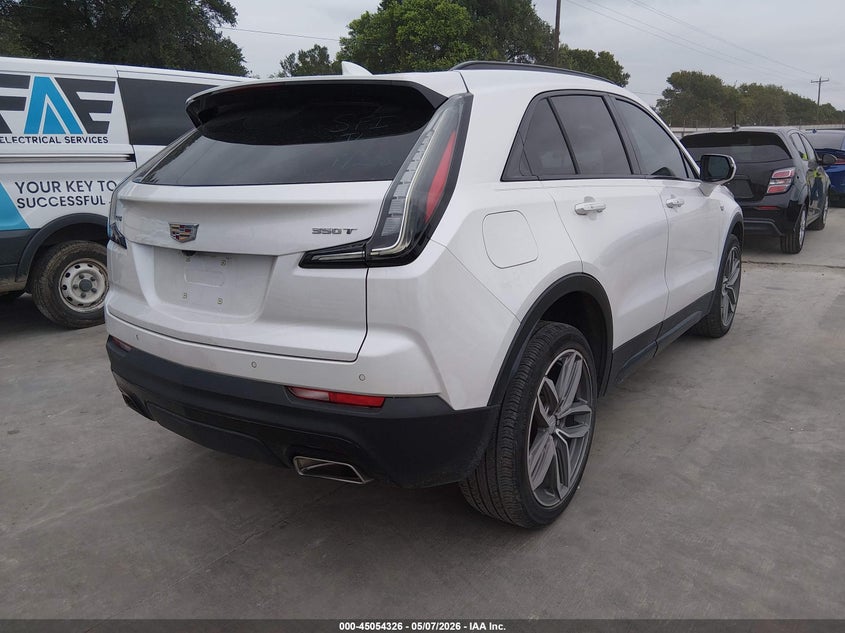 2023 Cadillac Xt4 VIN 1GYFZER42PF104820 IAAI salvage auction — FRONT END, Original (Texas), sold $11,050 on 2026-07-07 (photo 4)
