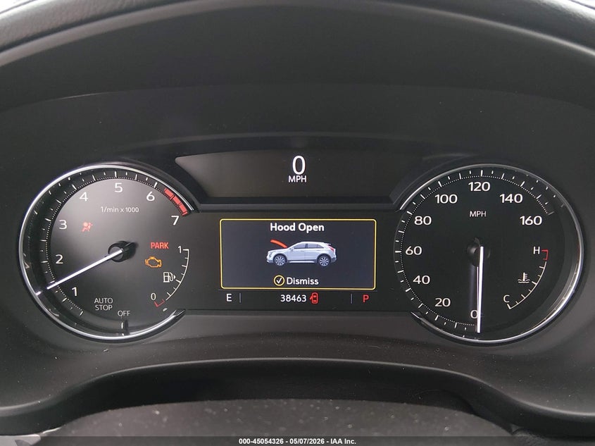 2023 Cadillac Xt4 VIN 1GYFZER42PF104820 IAAI salvage auction — FRONT END, Original (Texas), sold $11,050 on 2026-07-07 (photo 7)