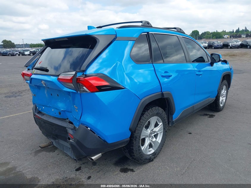 2019 Toyota Rav 4 VIN 2T3P1RFV7KW027293 IAAI salvage auction — FRONT & REAR, Salvage (Oregon), sold $7,050 on 2026-07-09 (photo 4)