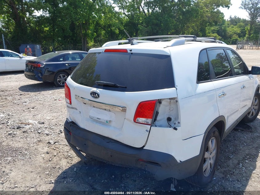2013 Kia Sorento VIN 5XYKT3A65DG338076 IAAI salvage auction — FRONT & REAR, Salvage (Georgia), sold $1,000 on 2026-07-10 (photo 6)