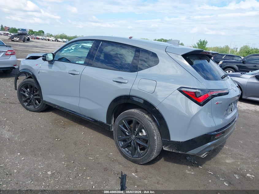 2025 Acura Adx VIN 3HDSA2H77SM711678 IAAI salvage auction — LEFT FRONT, Salvage (Pennsylvania), sold $7,050 on 2026-08-07 (photo 3)