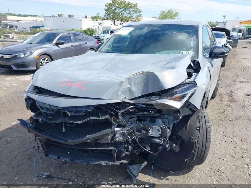 2025 Acura Adx VIN 3HDSA2H77SM711678 IAAI salvage auction — LEFT FRONT, Salvage (Pennsylvania), sold $7,050 on 2026-08-07 (photo 6)