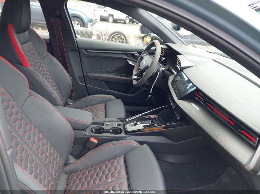 2025 Audi Rs3 VIN WUAGWDGY3SA909883 IAAI salvage auction — FRONT END, Mv-907A (New York), sold $15,700 on 2026-07-30 (photo 5)