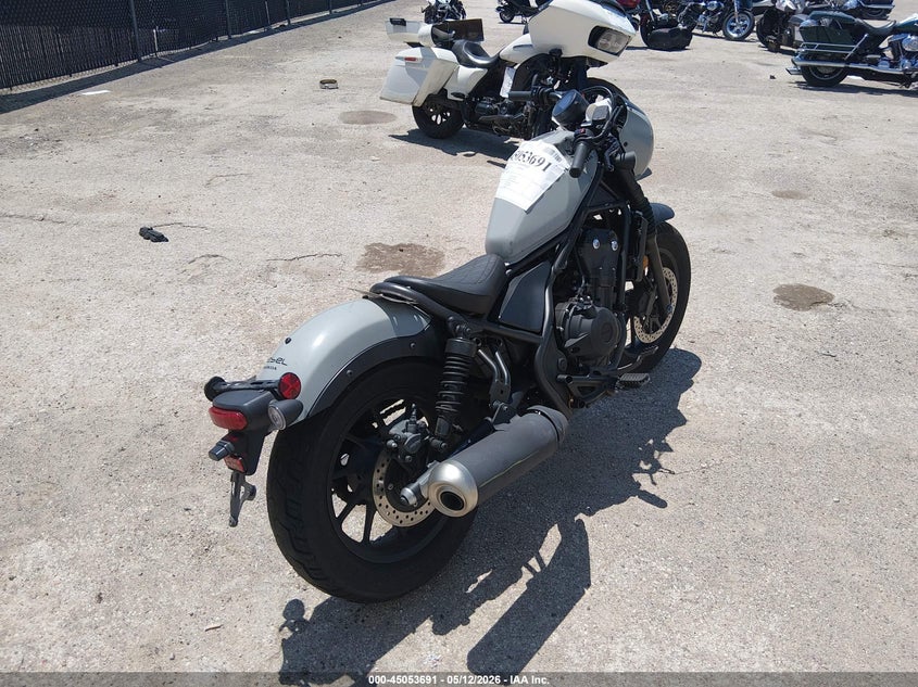 2024 Honda Cm VIN MLHPC5617R5700081 IAAI salvage auction — FRONT END, Original (Texas), sold $1,150 on 2026-07-22 (photo 4)