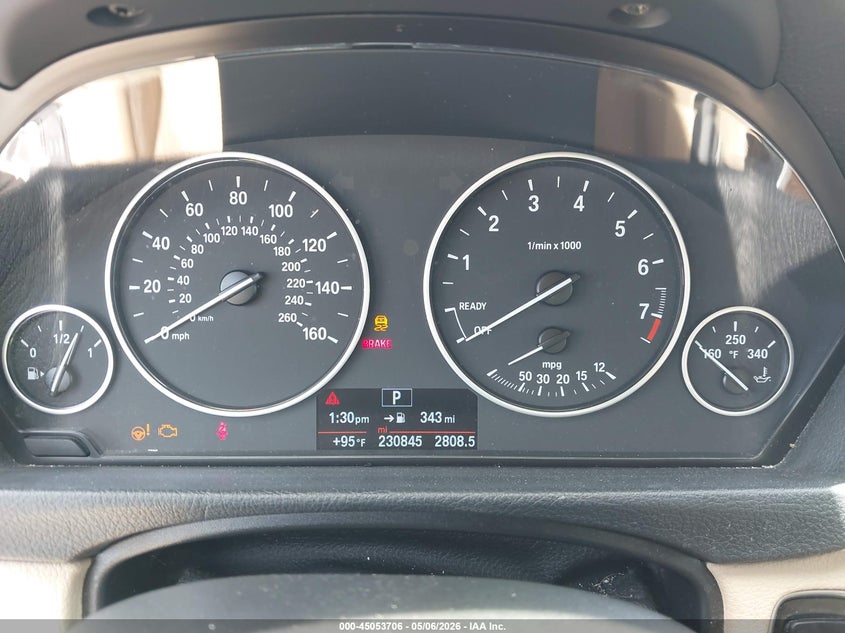 2014 BMW 3er VIN WBA3C1C5XEK105140 IAAI salvage auction — NORMAL WEAR, Clear (Montana), sold $400 on 2026-07-29 (photo 7)