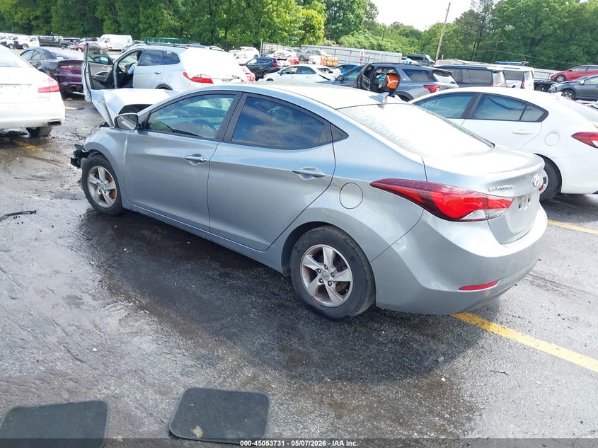 2014 Hyundai Elantra VIN KMHDH4AE9EU171465 IAAI salvage auction — FRONT END, Salvage (Georgia), sold $775 on 2026-07-15 (photo 3)