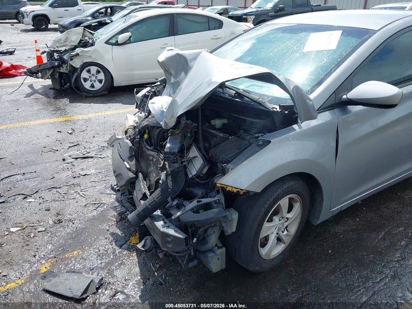 2014 Hyundai Elantra VIN KMHDH4AE9EU171465 IAAI salvage auction — FRONT END, Salvage (Georgia), sold $775 on 2026-07-15 (photo 6)