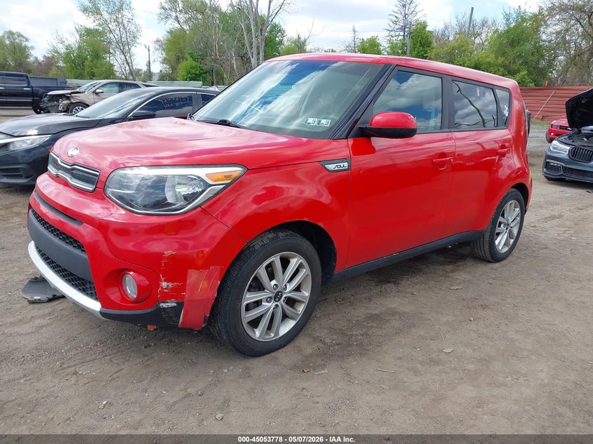 2017 Kia Soul VIN KNDJP3A59H7477279 IAAI salvage auction — FRONT END, Clear (Michigan), sold $750 on 2026-07-16 (photo 2)