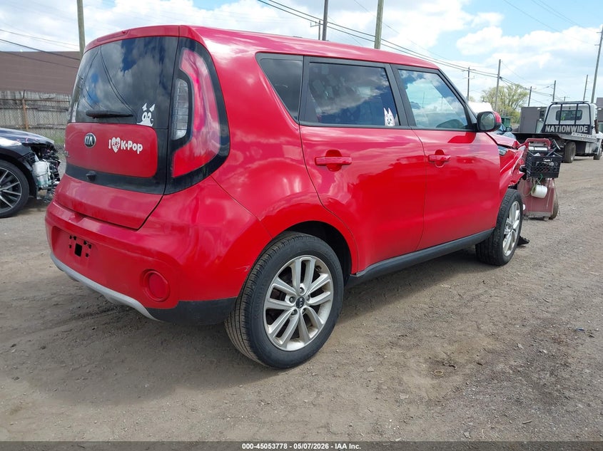 2017 Kia Soul VIN KNDJP3A59H7477279 IAAI salvage auction — FRONT END, Clear (Michigan), sold $750 on 2026-07-16 (photo 4)