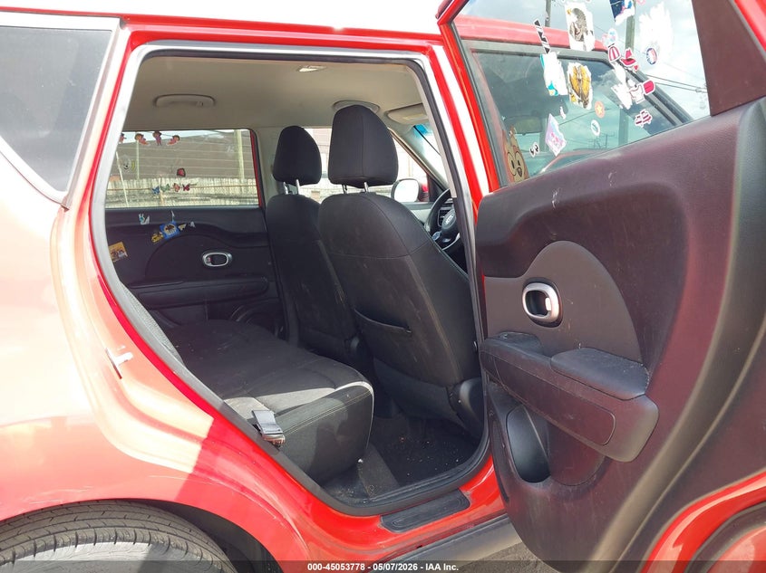 2017 Kia Soul VIN KNDJP3A59H7477279 IAAI salvage auction — FRONT END, Clear (Michigan), sold $750 on 2026-07-16 (photo 8)