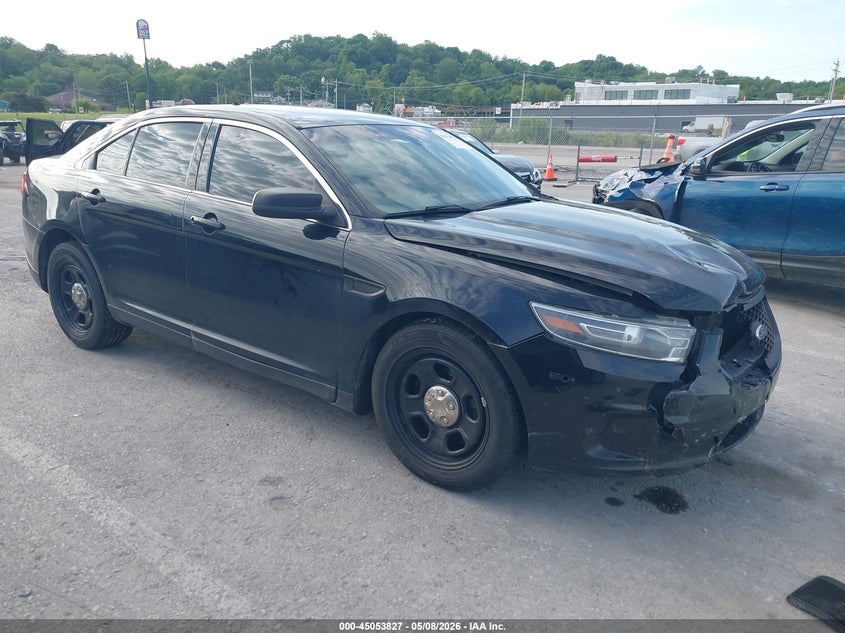 2018 Ford Police VIN 1FAHP2MK5JG104486 IAAI salvage auction — FRONT END, Salvage (Illinois), sold $350 on 2026-07-21 (photo 1)
