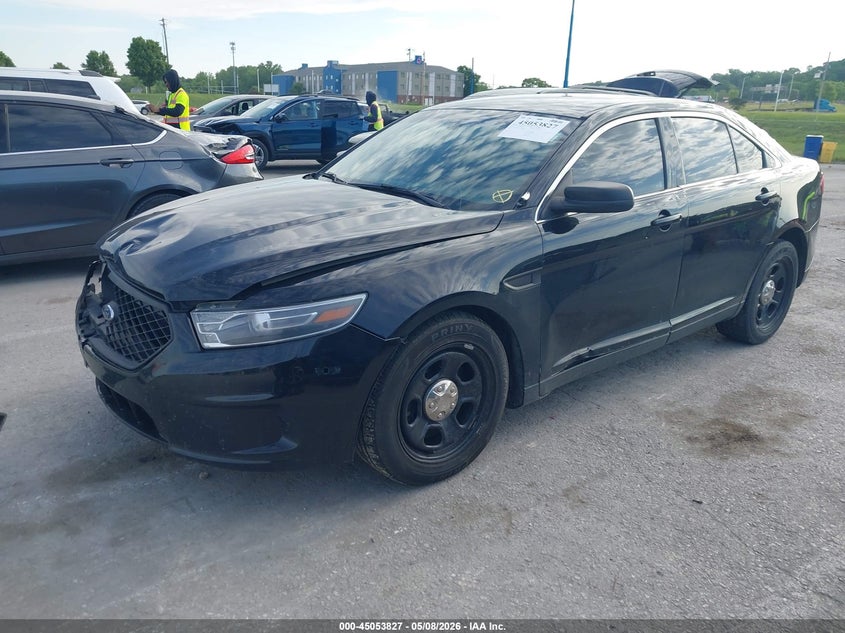 2018 Ford Police VIN 1FAHP2MK5JG104486 IAAI salvage auction — FRONT END, Salvage (Illinois), sold $350 on 2026-07-21 (photo 2)