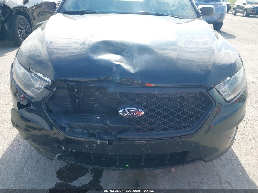 2018 Ford Police VIN 1FAHP2MK5JG104486 IAAI salvage auction — FRONT END, Salvage (Illinois), sold $350 on 2026-07-21 (photo 6)