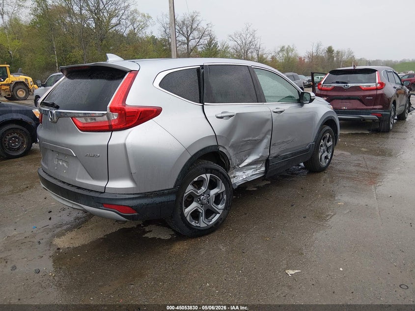 2017 Honda Cr-v VIN 5J6RW2H83HL065120 IAAI salvage auction — RIGHT SIDE, Salvage Title, sold $5,700 on 2026-08-01 (photo 4)