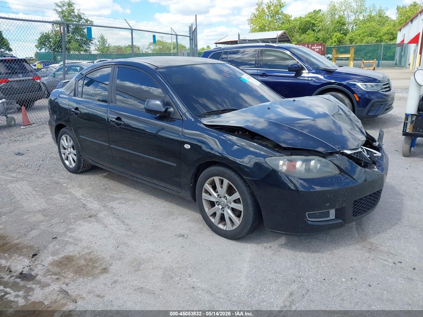 2008 Mazda 3 VIN JM1BK32F081853025 IAAI salvage auction — FRONT END, Salvage (Kentucky), sold $175 on 2026-07-06 (photo 1)