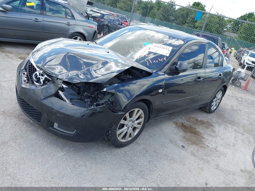 2008 Mazda 3 VIN JM1BK32F081853025 IAAI salvage auction — FRONT END, Salvage (Kentucky), sold $175 on 2026-07-06 (photo 2)