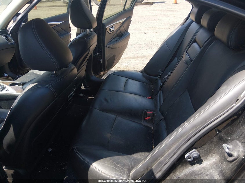 2014 Infiniti Q50 VIN JN1BV7AR9EM691628 IAAI salvage auction — FRONT END, Salvage (Rhode Island), sold $1,425 on 2026-07-07 (photo 8)