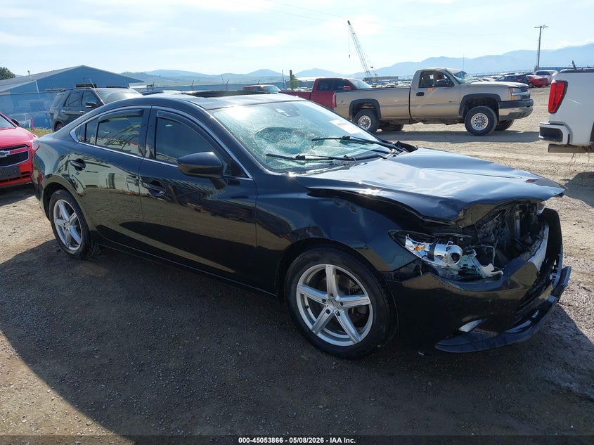 2015 Mazda 6 VIN JM1GJ1W53F1207134 IAAI salvage auction — FRONT END, Salvage (Minnesota), sold $25 on 2026-07-29 (photo 1)