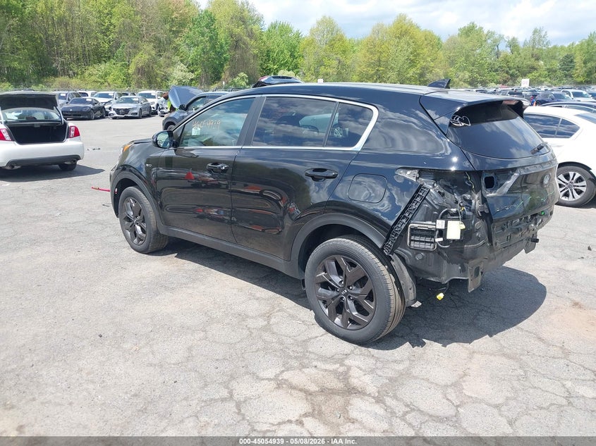 2022 Kia Sportage VIN KNDPMCAC0N7967851 IAAI salvage auction — REAR END, Salvage (Rhode Island), sold $3,050 on 2026-07-23 (photo 3)