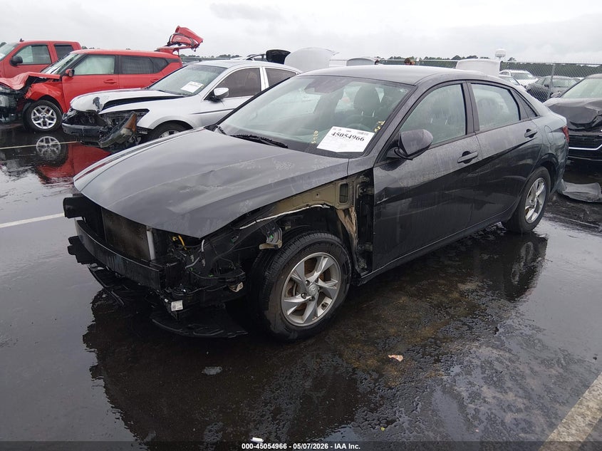 2021 Hyundai Elantra VIN 5NPLL4AG1MH048204 IAAI salvage auction — FRONT END, Salvage (North Carolina), sold $3,000 on 2026-07-15 (photo 2)