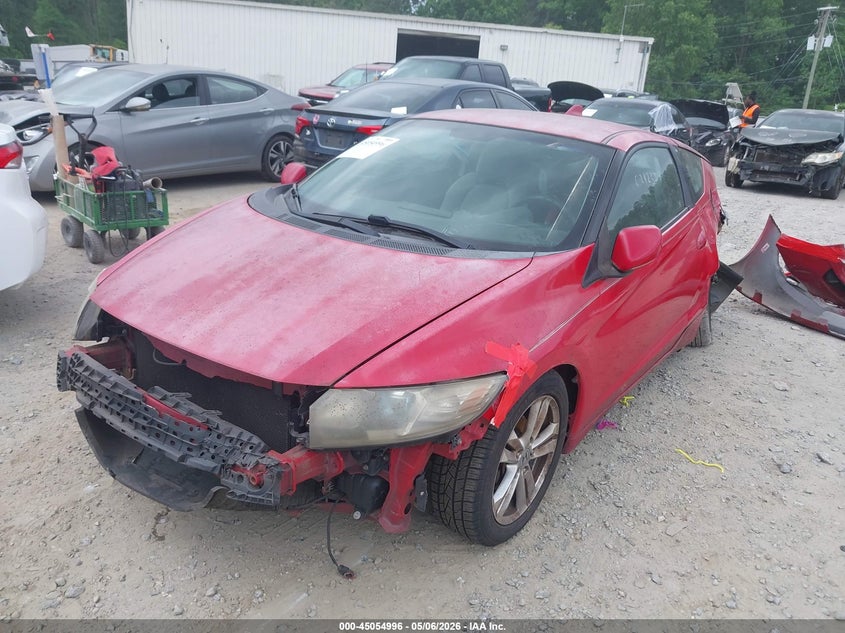 2011 Honda Cr-z VIN JHMZF1D60BS015761 IAAI salvage auction — FRONT & REAR, Salvage (Georgia), sold $350 on 2026-07-14 (photo 2)