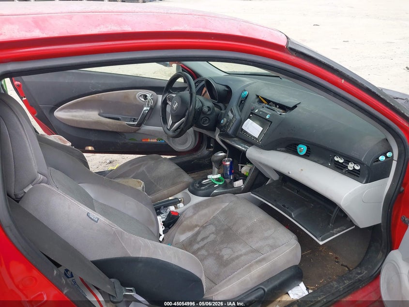 2011 Honda Cr-z VIN JHMZF1D60BS015761 IAAI salvage auction — FRONT & REAR, Salvage (Georgia), sold $350 on 2026-07-14 (photo 5)