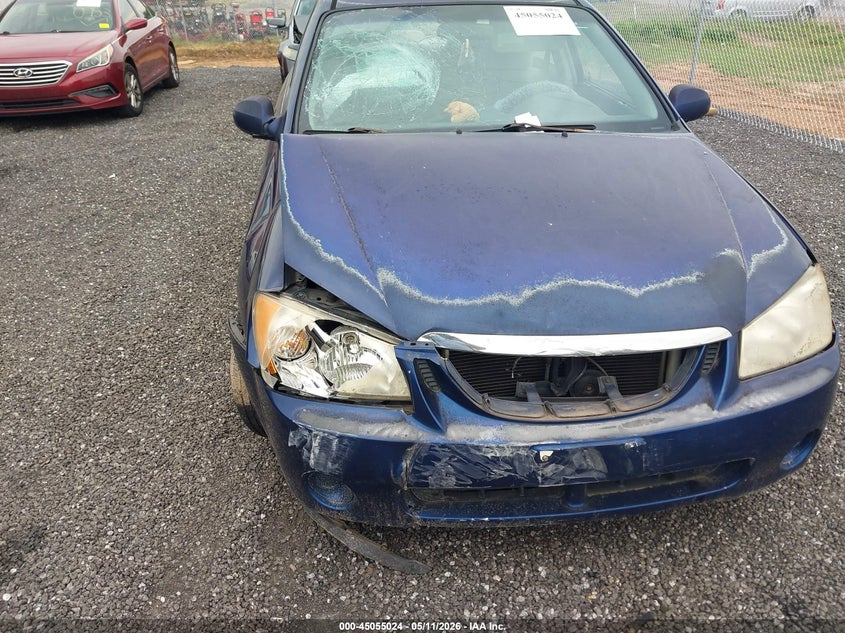 2006 Kia Spectra VIN KNAFE121565314422 IAAI salvage auction — RIGHT FRONT, Salvage (South Carolina), sold $25 on 2026-07-21 (photo 6)
