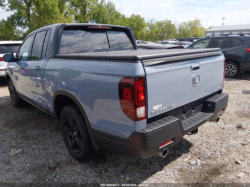 2023 Honda Ridgeline VIN 5FPYK3F81PB031286 IAAI salvage auction — RIGHT SIDE, Salvage Title, sold $11,350 on 2026-07-29 (photo 3)