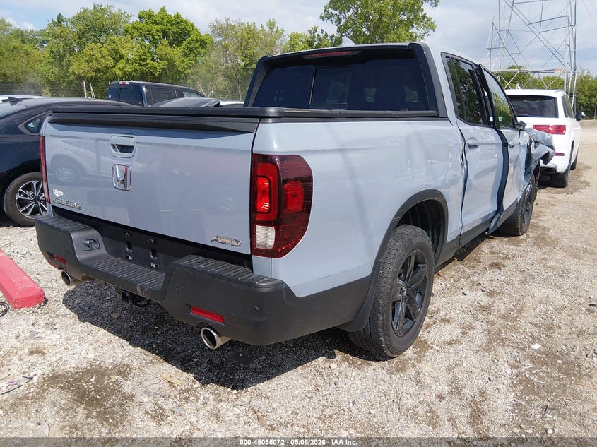 2023 Honda Ridgeline VIN 5FPYK3F81PB031286 IAAI salvage auction — RIGHT SIDE, Salvage Title, sold $11,350 on 2026-07-29 (photo 4)
