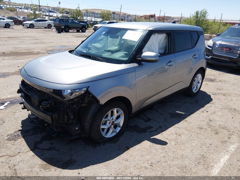 2023 Kia Soul VIN KNDJ23AU5P7188081 IAAI salvage auction — RIGHT FRONT, Salvage (New Mexico), sold $2,950 on 2026-07-20 (photo 2)