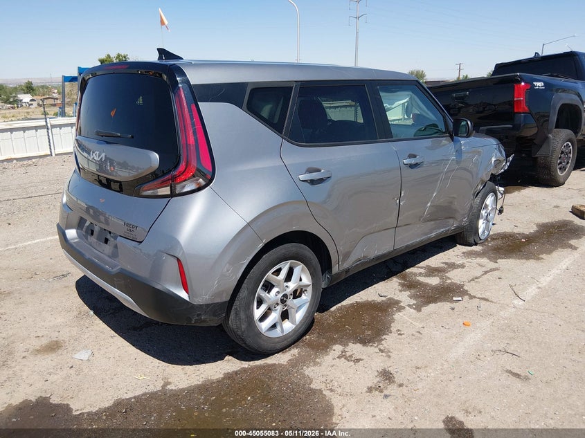 2023 Kia Soul VIN KNDJ23AU5P7188081 IAAI salvage auction — RIGHT FRONT, Salvage (New Mexico), sold $2,950 on 2026-07-20 (photo 4)