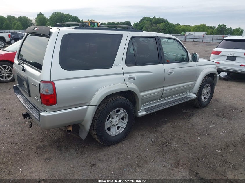 1999 Toyota 4runner VIN JT3GN87R5X0103299 IAAI salvage auction — SIDE, Clear (Arkansas), sold $925 on 2026-07-18 (photo 4)
