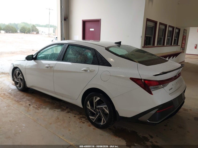 2025 Hyundai Elantra VIN KMHLM4DG0SU981521 IAAI salvage auction — SIDE, Salvage (North Carolina), sold $5,900 on 2026-07-10 (photo 3)