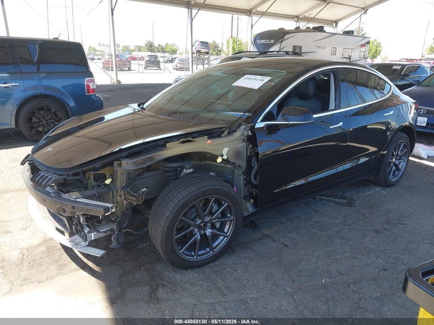 2019 Tesla Model 3 VIN 5YJ3E1EA3KF306877 IAAI salvage auction — FRONT END, Salvage (California), sold $3,250 on 2026-07-23 (photo 2)