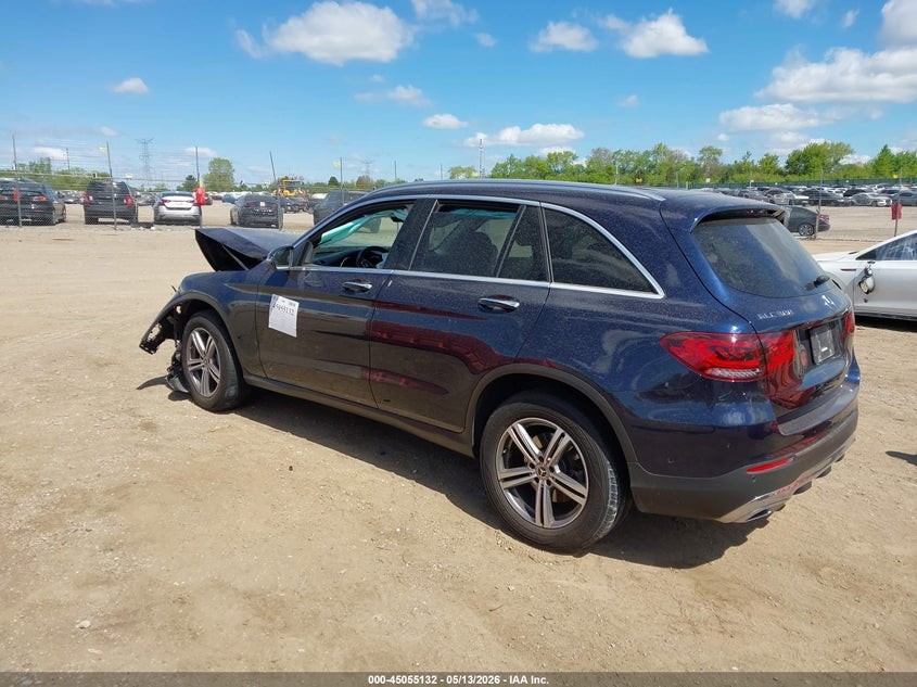 2021 Mercedes-benz Glc VIN W1N0G8EB6MF926032 IAAI salvage auction — FRONT END, Salvage (Illinois), sold $6,900 on 2026-07-22 (photo 3)