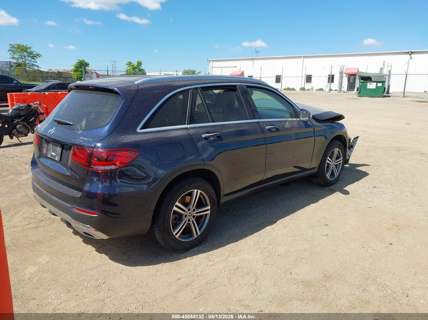 2021 Mercedes-benz Glc VIN W1N0G8EB6MF926032 IAAI salvage auction — FRONT END, Salvage (Illinois), sold $6,900 on 2026-07-22 (photo 4)