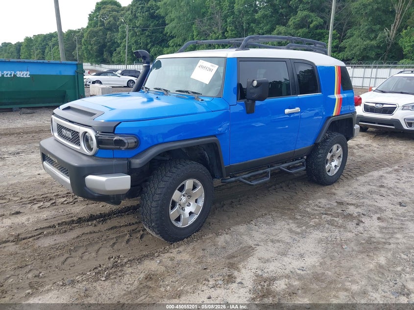 2008 Toyota Fj cruiser VIN JTEBU11F88K045804 IAAI salvage auction — RIGHT FRONT, Salvage (Georgia), sold $2,850 on 2026-07-23 (photo 2)