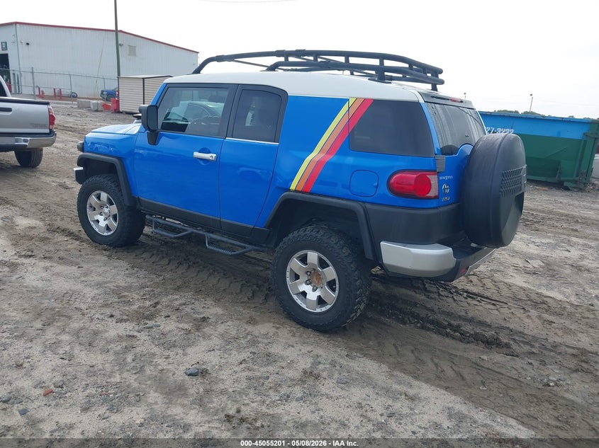 2008 Toyota Fj cruiser VIN JTEBU11F88K045804 IAAI salvage auction — RIGHT FRONT, Salvage (Georgia), sold $2,850 on 2026-07-23 (photo 3)