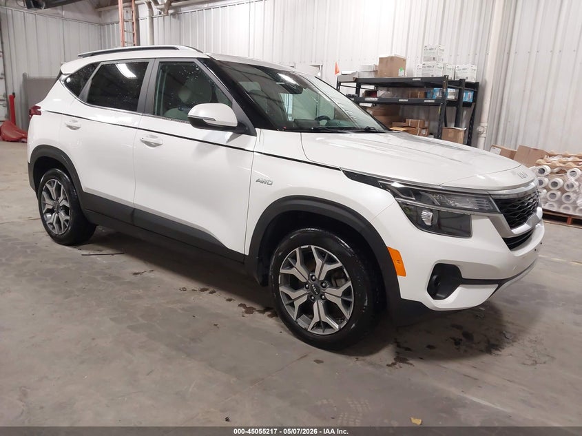 2022 Kia Seltos VIN KNDERCAA2N7274822 IAAI salvage auction — HAIL, Salvage (Iowa), sold $7,275 on 2026-07-28 (photo 1)
