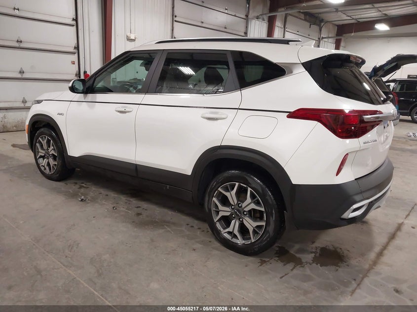 2022 Kia Seltos VIN KNDERCAA2N7274822 IAAI salvage auction — HAIL, Salvage (Iowa), sold $7,275 on 2026-07-28 (photo 3)