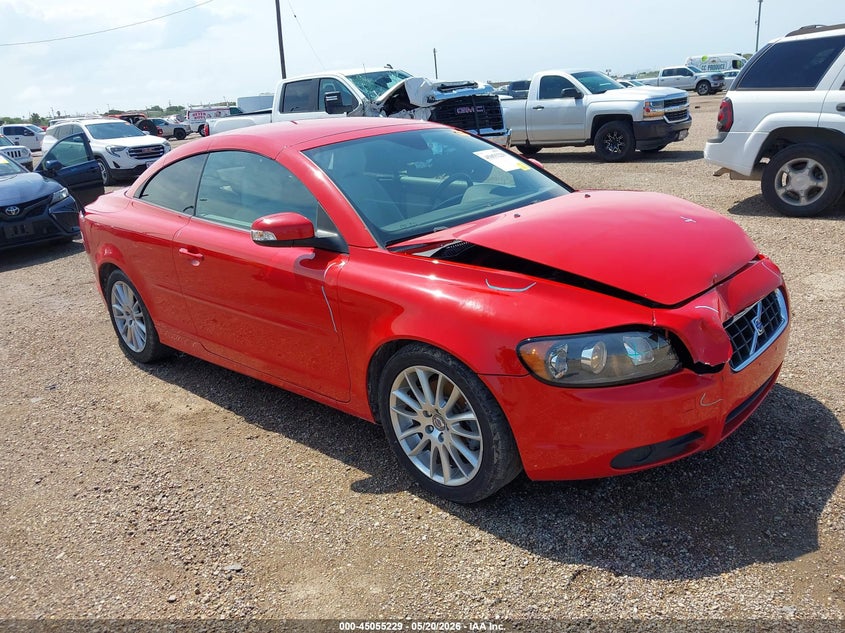 2008 Volvo C70 VIN YV1MC67238J050281 IAAI salvage auction — FRONT END, Original (Texas), sold $225 on 2026-07-29 (photo 1)