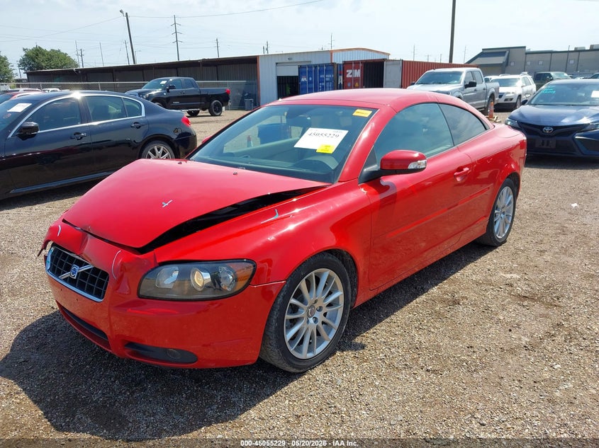 2008 Volvo C70 VIN YV1MC67238J050281 IAAI salvage auction — FRONT END, Original (Texas), sold $225 on 2026-07-29 (photo 2)
