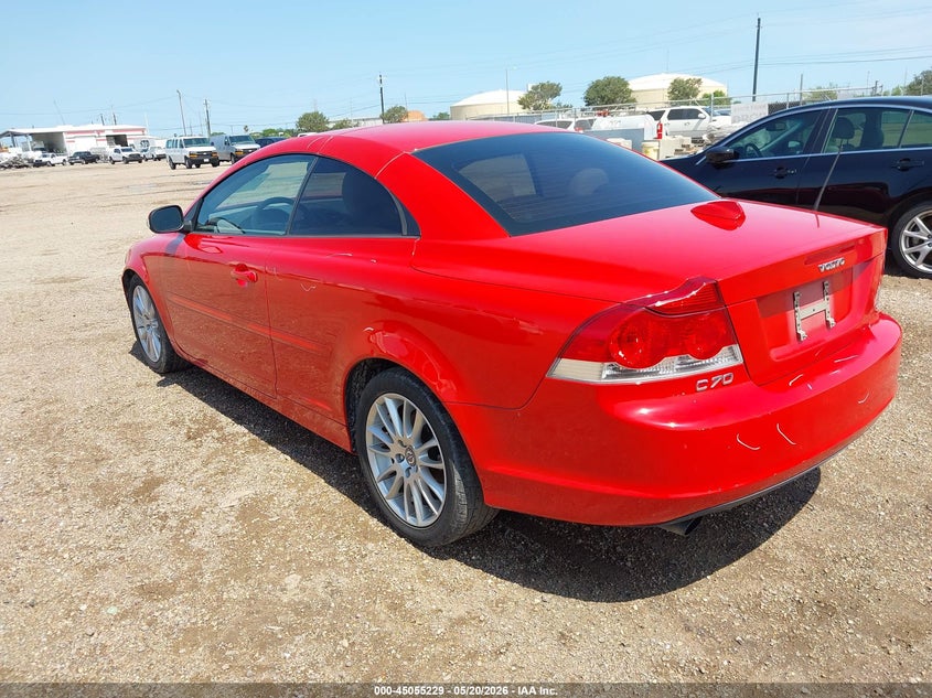 2008 Volvo C70 VIN YV1MC67238J050281 IAAI salvage auction — FRONT END, Original (Texas), sold $225 on 2026-07-29 (photo 3)
