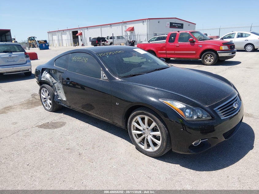 2015 Infiniti Q60 VIN JN1CV6ELXFM890712 IAAI salvage auction — REAR END, Salvage (Missouri), sold $3,850 on 2026-07-16 (photo 1)