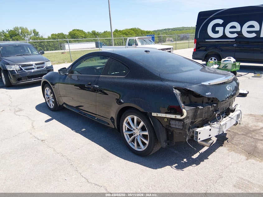 2015 Infiniti Q60 VIN JN1CV6ELXFM890712 IAAI salvage auction — REAR END, Salvage (Missouri), sold $3,850 on 2026-07-16 (photo 3)
