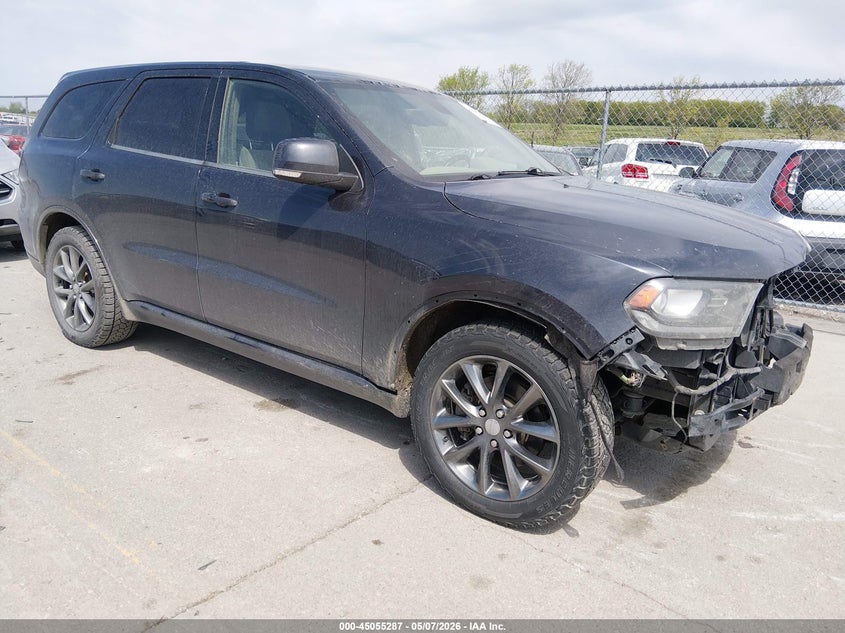 2014 Dodge Durango VIN 1C4SDJCT5EC394349 IAAI salvage auction — FRONT END, Salvage Title, sold $1,250 on 2026-07-31 (photo 1)